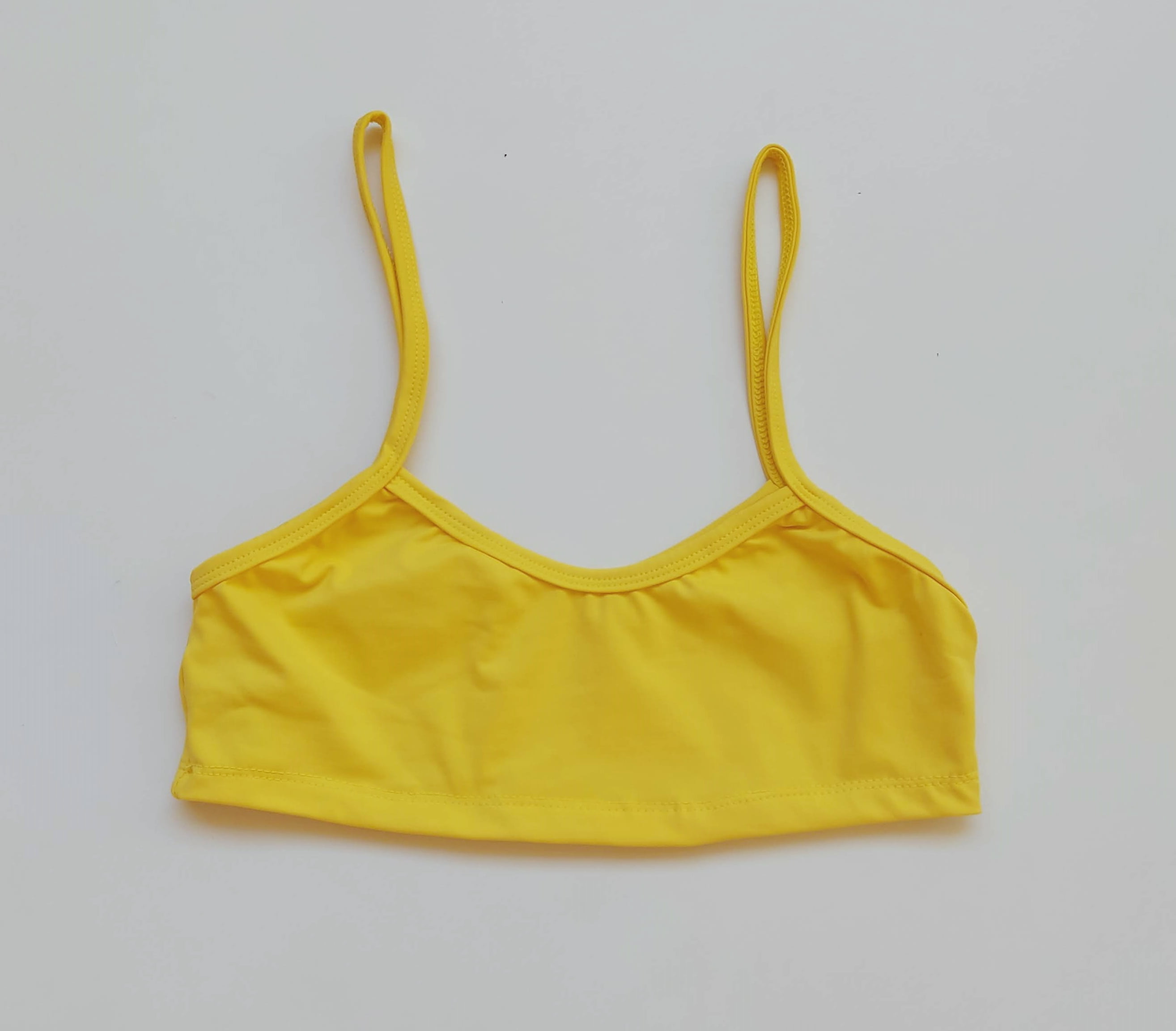 Top basic fitness amarelo butter