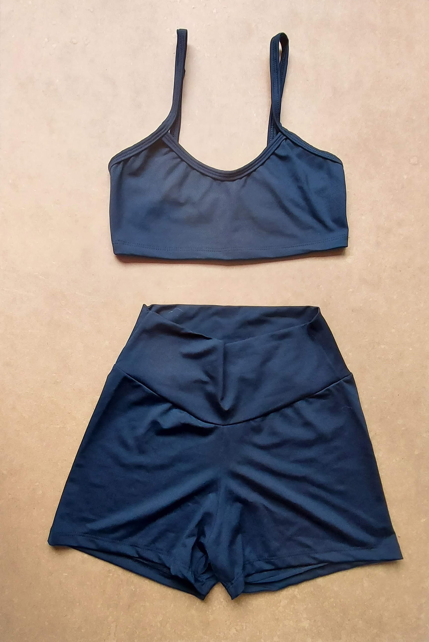 Conjunto Basic Fitness Preto