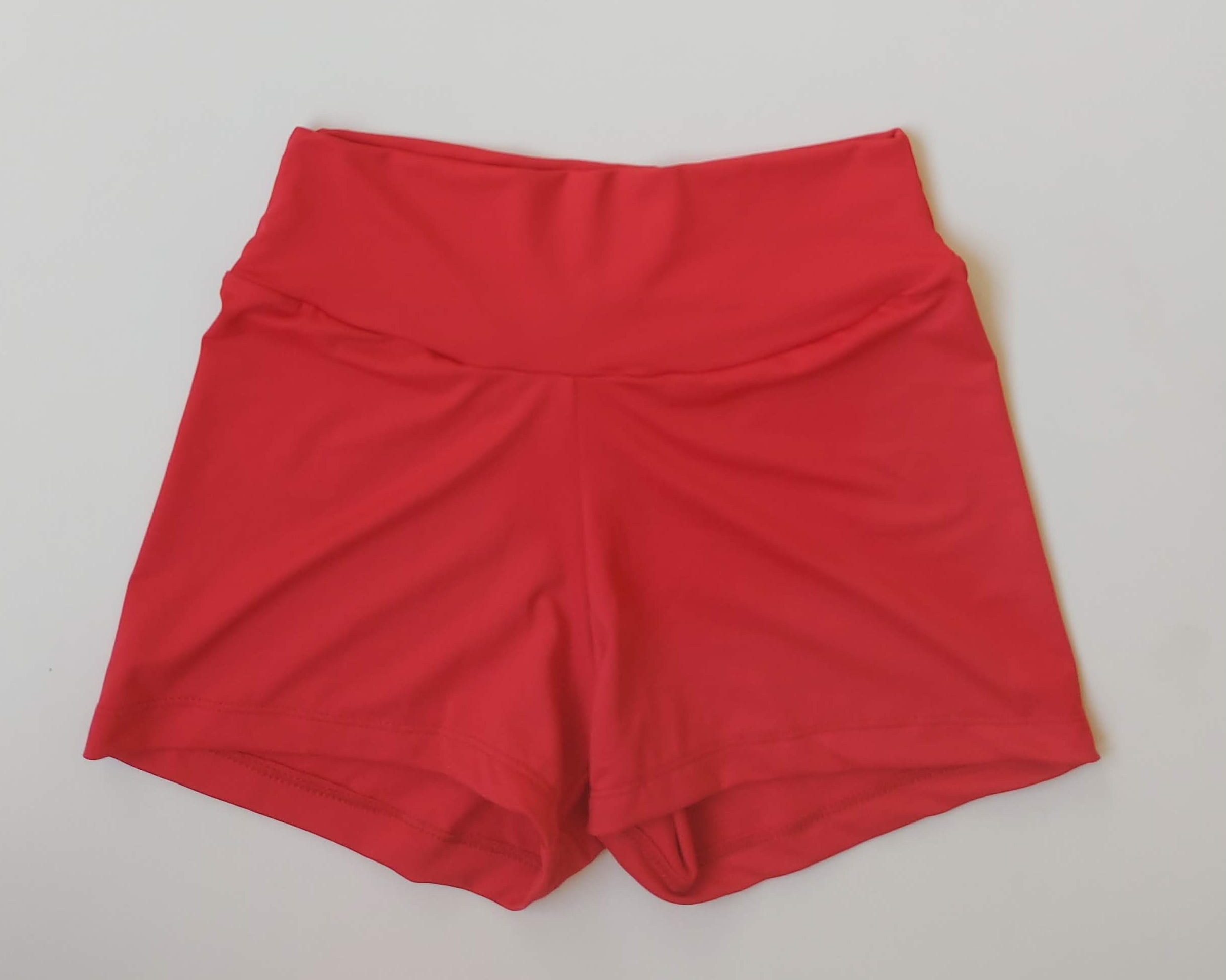 Short Basic Fitness Vermelho